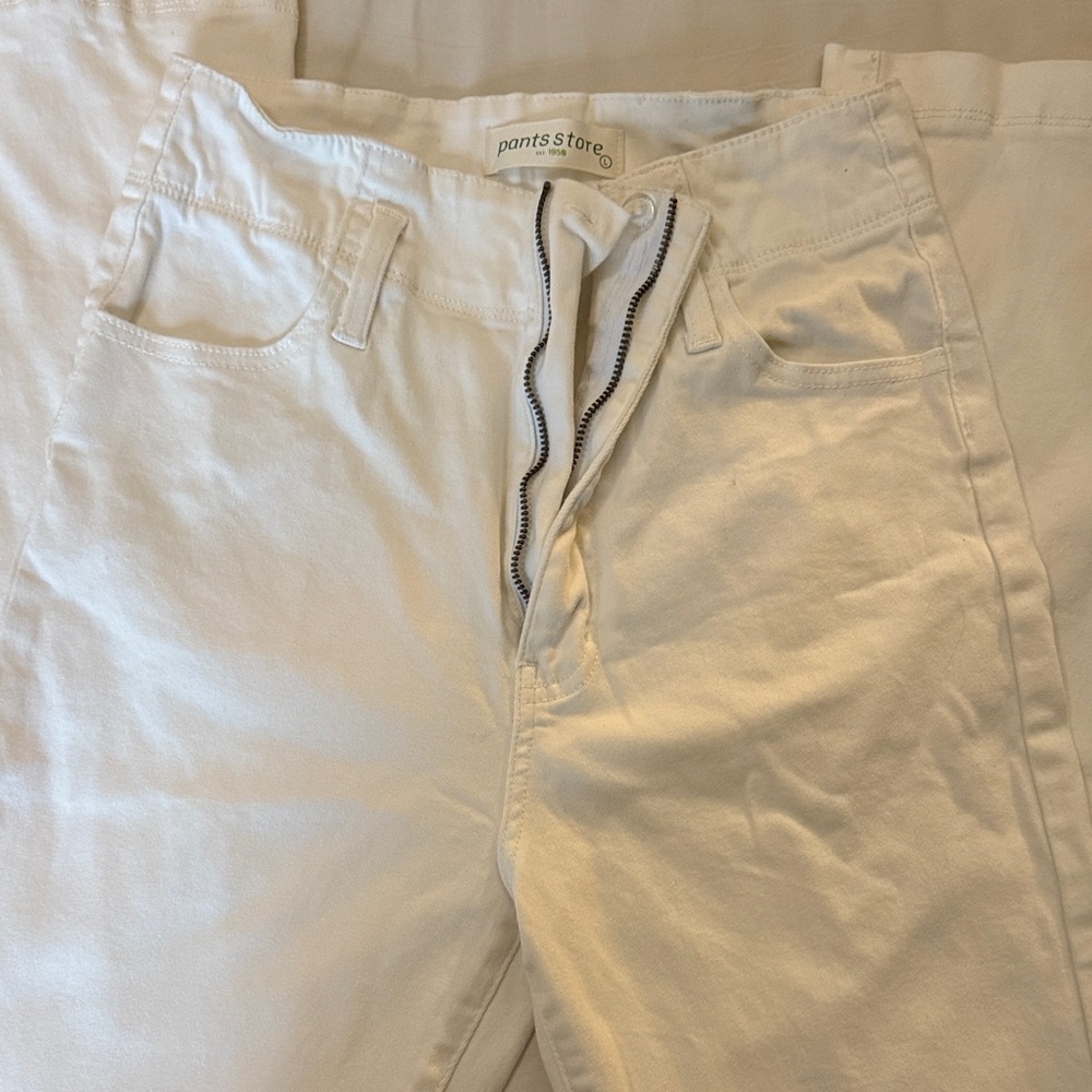 White Flare & Wide Leg Jeans